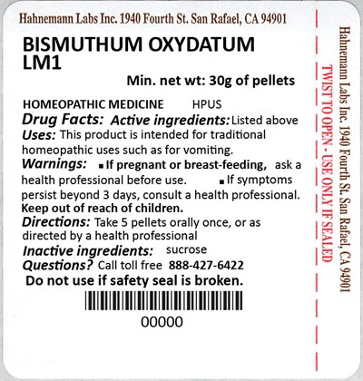 Bismuthum Oxydatum LM1 30g.jpg Bismuthum Oxydatum LM1 30g - Bismuthum Oxydatum LM1 30g